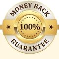 Money-back guarantee badge from the ProstaVive official page